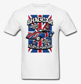 Austin Powers Shaguar Men 039 S T Shirt Thumbnail - Shaguar Austin Powers Shirt, HD Png Download, Transparent PNG