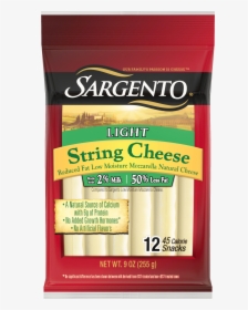 Sargento® Reduced Fat Low Moisture Part Skim Mozzarella - Packaging And Labeling, HD Png Download, Transparent PNG