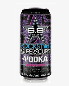 Rockstar Vodka Blue Raspberry 473 Ml - Sports Drink, HD Png Download, Transparent PNG