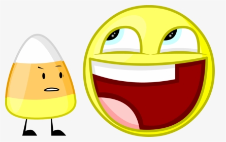 Candy Corn And Epic Face By Meleeobjects4 Clipart , - Cartoon, HD Png Download, Transparent PNG