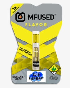 Mfused Concentrates Cartridges Blue Raspberry Distillate - Mfused Mango, HD Png Download, Transparent PNG