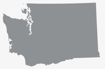 - Map Of Washington State , Png Download - Washington State No Background, Transparent Png, Transparent PNG