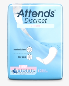Attends Discreet Liners - Incontinence Aid, HD Png Download, Transparent PNG