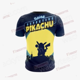 Tee Shirt Detective Pikachu, HD Png Download, Transparent PNG