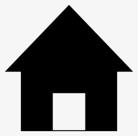 －home Colour - House Icon Black Png, Transparent Png, Transparent PNG