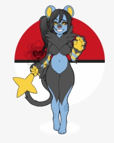 Luxray Gjinka Adoptable Auction Closed - Cartoon, HD Png Download, Transparent PNG