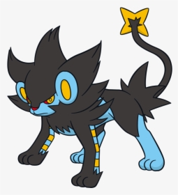 Pokemon Shiny Luxray, HD Png Download, Transparent PNG