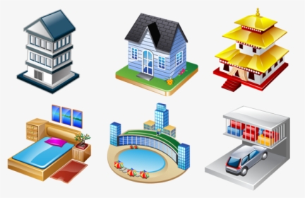 Real Estate Free Icon Pack, HD Png Download, Transparent PNG