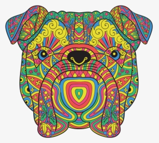 Bathroom Design Free Mandala Animalsg Pages Realistic - Animal Mandala Colored, HD Png Download, Transparent PNG