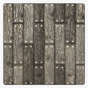 Nailed Wood Plank Texture, Seamless And Tileable Cg - Home Door, HD Png Download, Transparent PNG