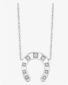 Horseshoe Necklace - Chain, HD Png Download, Transparent PNG