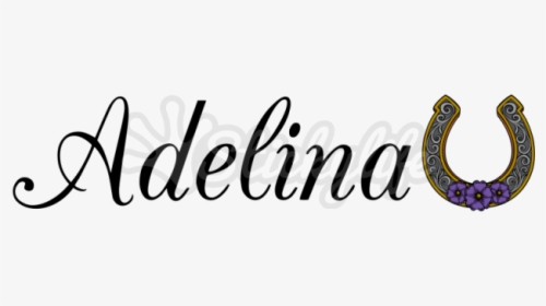 Personalized Horseshoe Decal - Adele, HD Png Download, Transparent PNG