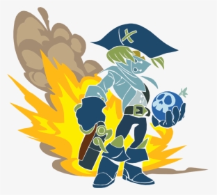 Brawlhalla Full Art Lucien, HD Png Download, Transparent PNG