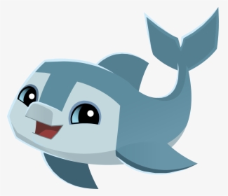 Png Library Download Image Blue Graphic Png Animal - Animal Jam Dolphin Png, Transparent Png, Transparent PNG