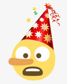 New Year Emoji - Smiley New Year Emoji, HD Png Download, Transparent PNG