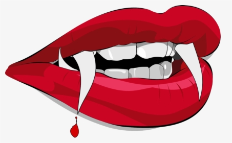 Vampire Teeth Clipart Transparent, HD Png Download, Transparent PNG