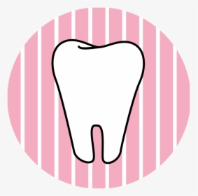 Tooth Crown Fairy Clipart Clipart Royalty Free Kırmızısı - Pink Tooth Clipart, HD Png Download, Transparent PNG