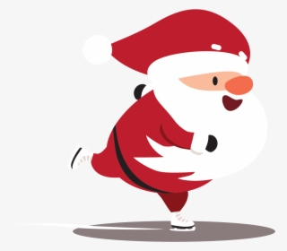 Santa Clipart Ice Skating - Santa Dash, HD Png Download, Transparent PNG
