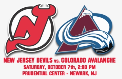 New Jersey Devils - Colorado Avalanche Logo Png, Transparent Png, Transparent PNG