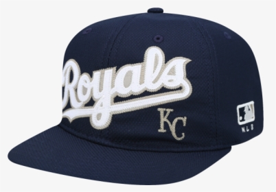 Kansas City Royals Classic Cursive Flat Visor - Baseball Cap, HD Png Download, Transparent PNG