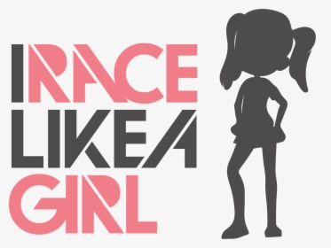 Race Like A Girl, HD Png Download, Transparent PNG