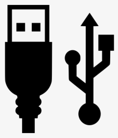 Usb - Usb Cable Icon, HD Png Download, Transparent PNG