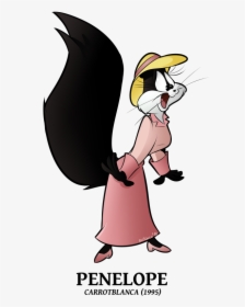 Looney Tunes Valentine Png - Looney Tunes Sylvester And Penelope, Transparent Png, Transparent PNG