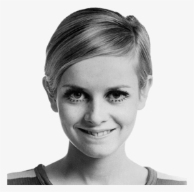 Twiggy - Iconic Women Short Hair, HD Png Download, Transparent PNG