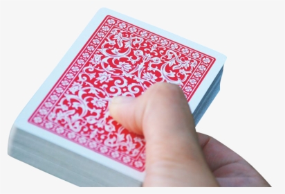 Deck Of Cards In Hand - Playing Card, HD Png Download, Transparent PNG