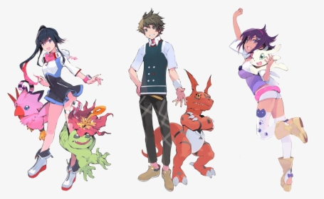 Now That Digimon Story - Digimon World Next Order Female Protagonist, HD Png Download, Transparent PNG