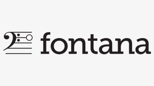 Fontana - Bass Clef, HD Png Download, Transparent PNG