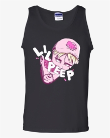 Lil Peep Tank Top Cry Baby Kitty Cut Head - Cartoon, HD Png Download, Transparent PNG