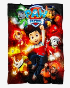 Paw Patrol Fleece Blanket Brightum Red Blanket - Lego, HD Png Download, Transparent PNG