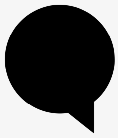 Popup Conversation Chat Txt - Black Chat Icon, HD Png Download, Transparent PNG