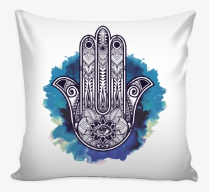 Ornate Hand Drawn Hamsa Pillow Cover - Regata Bata Plus Size, HD Png Download, Transparent PNG