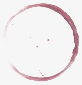 Wine Glass Stain Png - Circle, Transparent Png, Transparent PNG