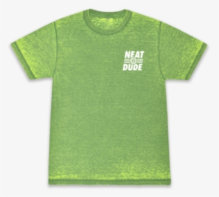 Globe Tee - Slime Green - Active Shirt, HD Png Download, Transparent PNG