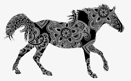 Art,livestock,horse Tack - Arabian Horse Silhouette, HD Png Download, Transparent PNG