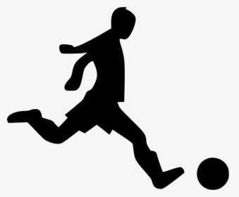 Foot Game Man Play Soccer - Soccer Man Vector Png, Transparent Png, Transparent PNG