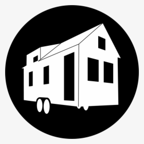Tiny House Clipart Clip Art Black And White The Tiny - Logo Tiny House Png, Transparent Png, Transparent PNG