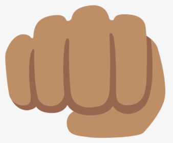 Brown Fist Bump Emoji , Png Download - Portable Network Graphics, Transparent Png, Transparent PNG