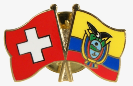 Ecuador Friendship Flag Pin, Badge - Crest, HD Png Download, Transparent PNG