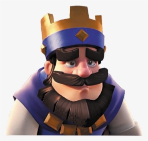#clashroyale #stickers #king #blue #remixit   Whith - Cartoon, HD Png Download, Transparent PNG