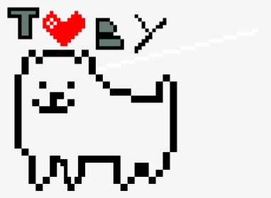 Undertale Toby Fox Dog, HD Png Download, Transparent PNG