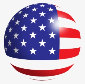 Usa Flag Icon Png Clipart , Png Download - Transparent Background Usa Flag Icon, Png Download, Transparent PNG