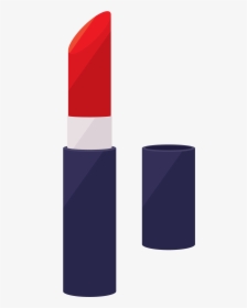 Lipstick Clipart Purple Lipstick - Illustration, HD Png Download, Transparent PNG