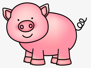 Skeleton Clipart Pig - Farm Animals Numbers, HD Png Download, Transparent PNG