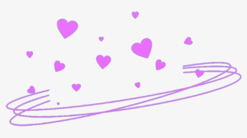 #heartcrown #purple #effects #hearts #crown #pink #spiral - Blue Heart Crown Transparent, HD Png Download, Transparent PNG