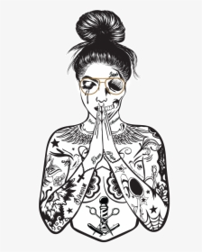 Rebelbarbershop Shirt Girlblack - Illustration, HD Png Download, Transparent PNG