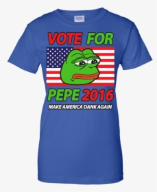 Vote Pepe Sad Frog Meme - T-shirt, HD Png Download, Transparent PNG